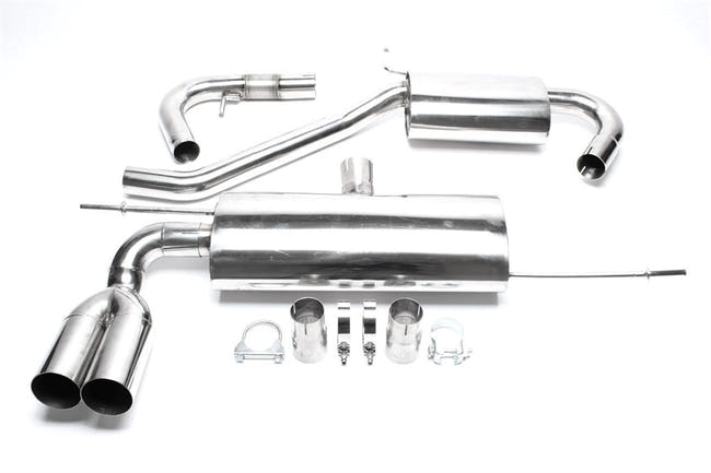 TA-Technix Catback system i rustfrit stål VW Golf 5