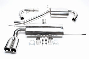 TA-Technix Catback system i rustfrit stål VW Golf 5