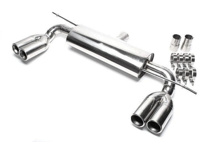 TA-Technix Duplex Sports bagpotte i rustfrit stål VW Golf 5 Plus
