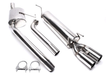 TA-Technix Catback system i rustfrit stål Opel Omega B