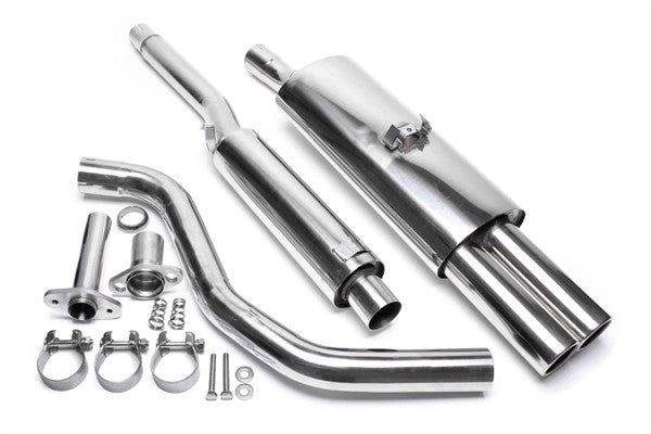 TA-Technix Catback system i rustfrit stål VW Polo 86C