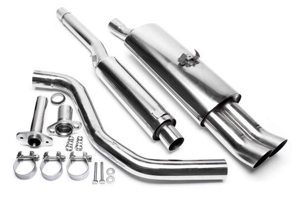 TA-Technix Catback system i rustfrit stål VW Polo 86C