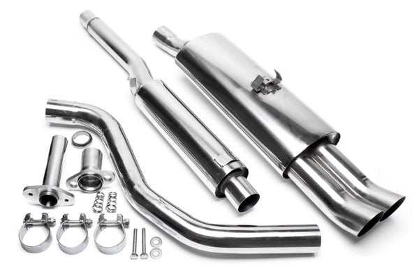 TA-Technix Catback system i rustfrit stål VW Polo 86C