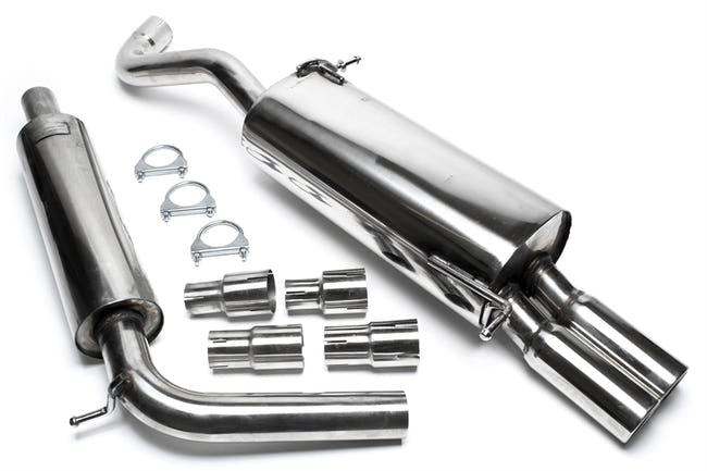 TA-Technix Catback-System I Rustfrit Stål VW Polo 9N