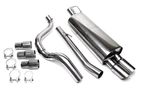 TA-Technix Catback system i rustfrit stål VW Golf 4