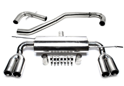 TA-Technix Duplex Catback system i rustfrit stål Audi A3 8P