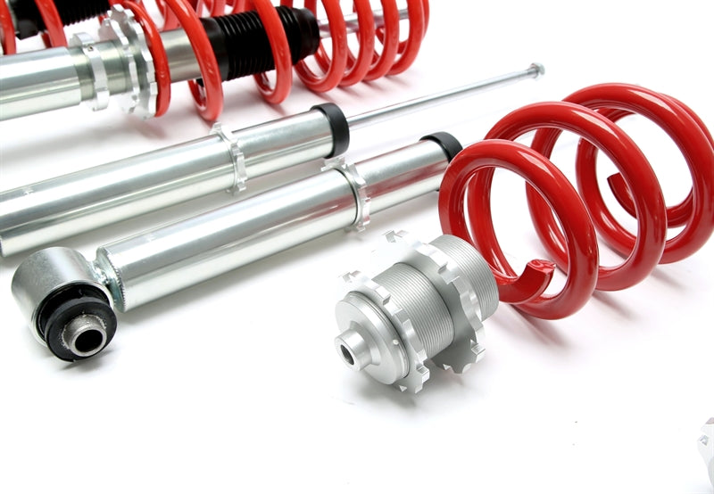 TA-Technix Deep Gevindundervogn Audi A6 4F, C6 – Coilover suspension rød fjeder