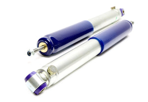 TA Technix Hårdhedsjusterbar Gevindundervogn - Dyb Version - BMW 3 Series Cabriolet – Coilover suspension blå hvid