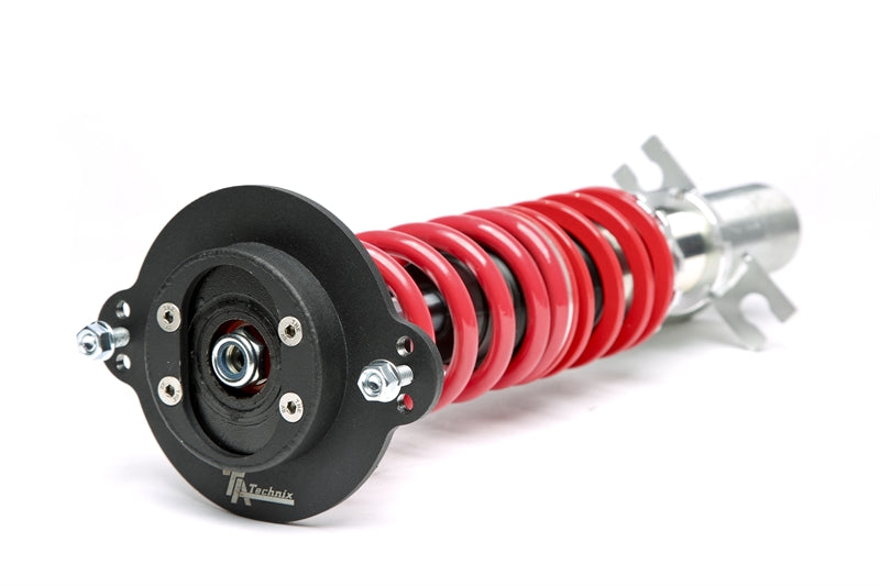 TA-Technix Deep Gevindundervogn VW Scirocco I+II Type 53+53B – Rød fjeder fuldt udbygget