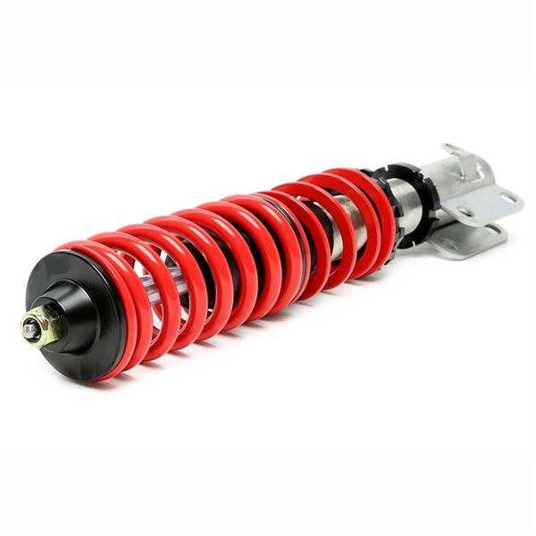 TA-Technix Deep Gevindundervogn med røde fjedre til VW Golf 3 1H/1HXO, komplet sæt med justerbar affjedring og monteringsværktøj
