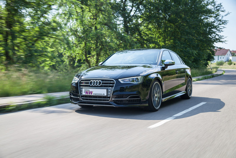 Audi S3 type 8V med KW-undervogn