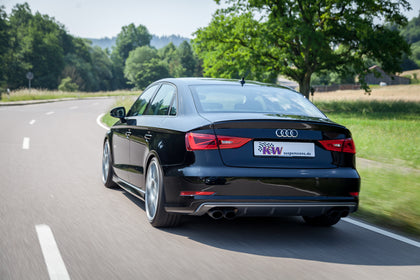 Audi S3 type 8V med KW-undervogn