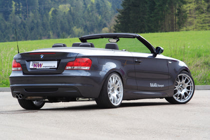 BMW 1er type E88 Cabrio med KW-undervogn