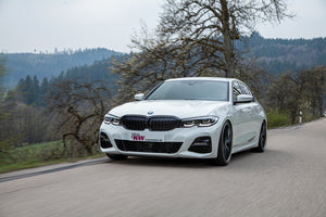 BMW 3er G20 med KW-undervogn