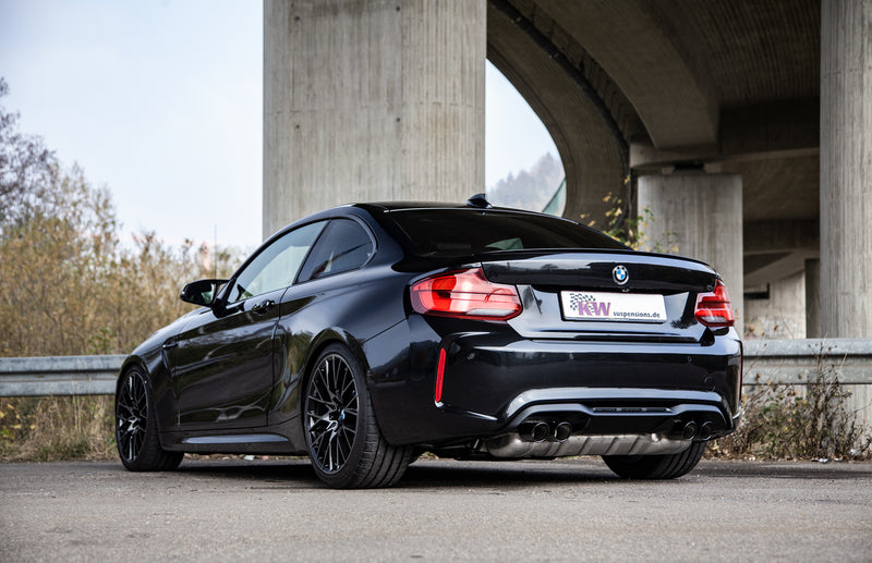 BMW M2 Competition med KW-undervogn
