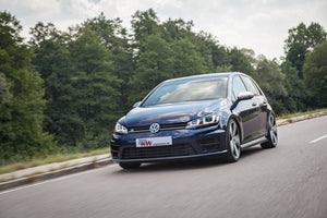 VW Golf VII R med KW-undervogn