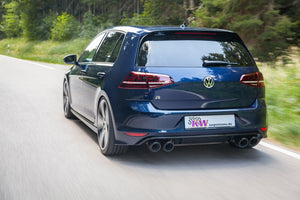 VW Golf VII R med KW-undervogn