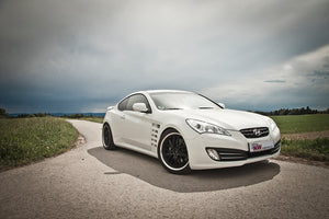 Hyundai Genesis med KW-undervogn