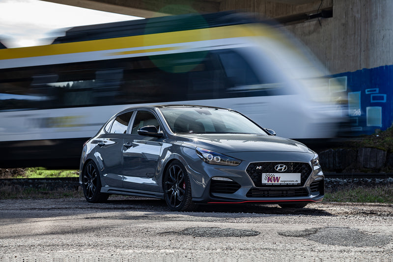 Hyundai i30N Fastback med KW-undervogn