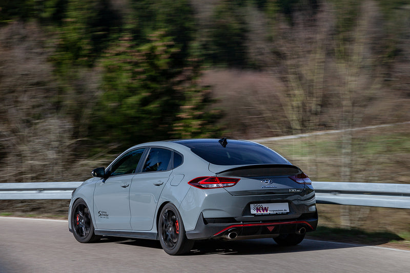 Hyundai i30N Fastback med KW-undervogn