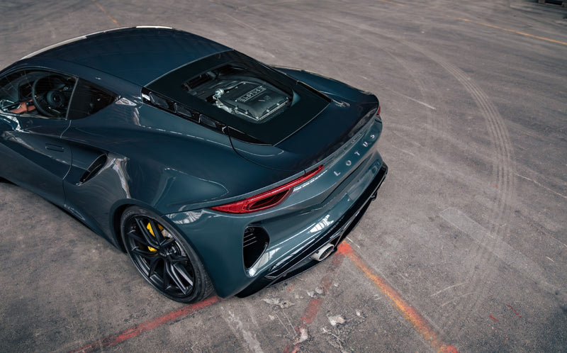Lotus Emira V6 med KW-undervogn