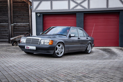 Mercedes 190 med KW-undervogn