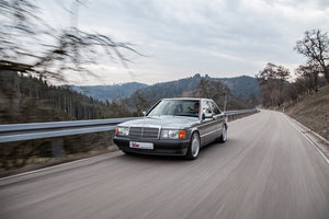 Mercedes 190 med KW-undervogn