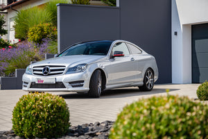 Mercedes C-Klasse type 205 Coupé med KW-undervogn