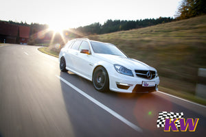 Mercedes C-Klasse type 204 T-Modell C63 med KW-undervogn