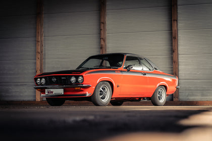 Opel Manta type A GTE med KW-undervogn