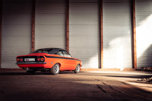 Opel Manta type A GTE med KW-undervogn