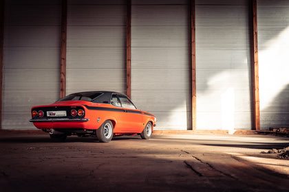 Opel Manta type A GTE med KW-undervogn