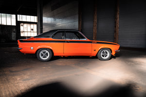 Opel Manta type A GTE med KW-undervogn