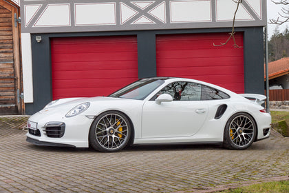 Porsche 911 991 Turbo S med KW-undervogn