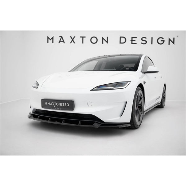 Maxton Front Splitter V.2 Tesla Model 3 Performance Mk1 Facelift