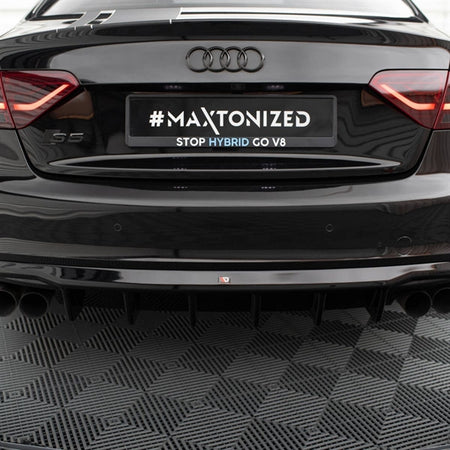 Maxton Rear Valance Audi S5 Coupe / Cabrio S-line 8T
