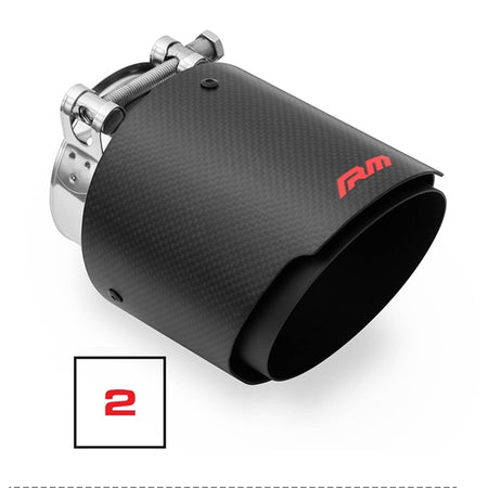 RM Motors Mazda MX-5 ND Exhaust Silencer Complete With Splitter, No Valve, Tip - 2