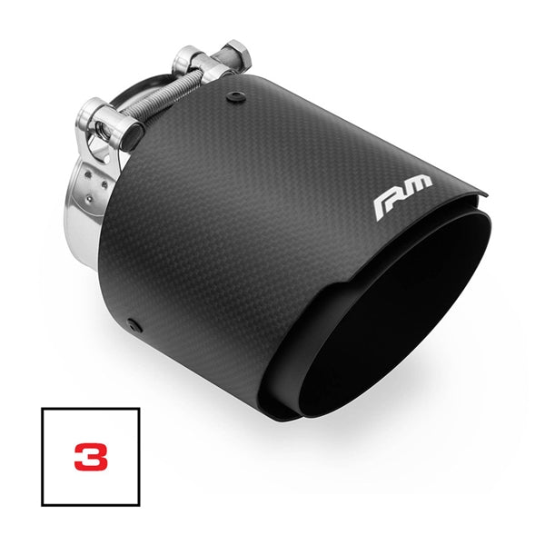 RM Motors Mazda MX-5 ND Exhaust Silencer Complete With Splitter, With Valve, Tip - 3