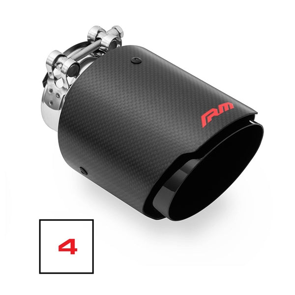 RM Motors Mazda MX-5 ND Exhaust Silencer Complete With Splitter, No Valve, Tip - 4