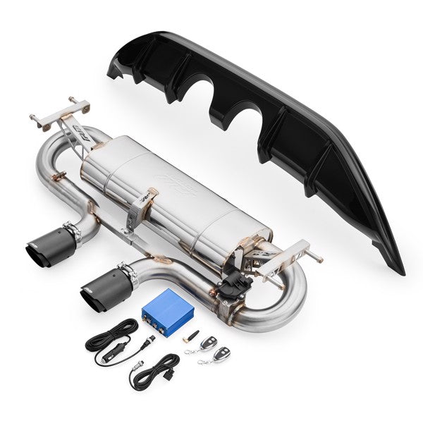 RM Motors Mazda MX-5 ND Exhaust Silencer Complete With Splitter, With Valve, Tip - 2