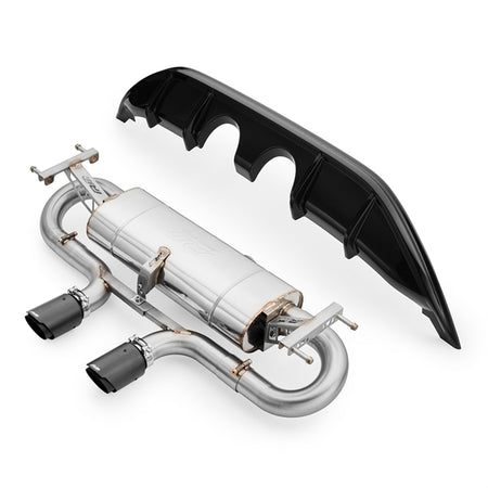 RM Motors Mazda MX-5 ND Exhaust Silencer Complete With Splitter, With Valve, Tip - 2
