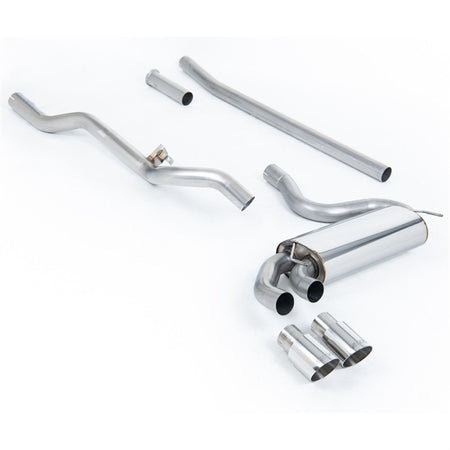 Milltek Downpipe-back Audi Coupe UR quattro 10v Turbo