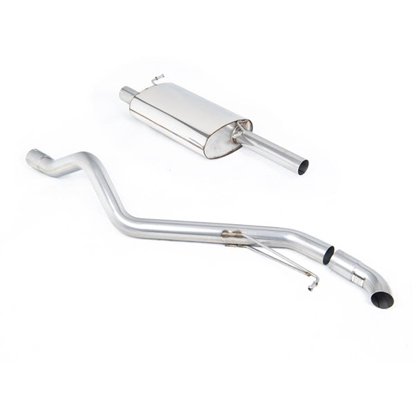 Milltek Cat-back udstødningssystem til Volkswagen Transporter Caravelle T5 LWB 2.9 140ps 2WD og 4MOTION i rustfrit stål