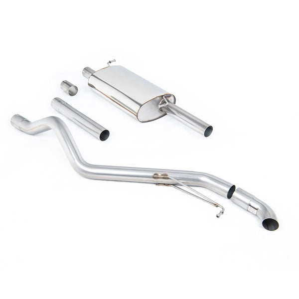 Milltek cat-back udstødning til Volkswagen Transporter \ Caravelle T6 LWB 150PS & 204PS 2.0-liter TSI (Petrol) 2WD, Road+ – billede 3