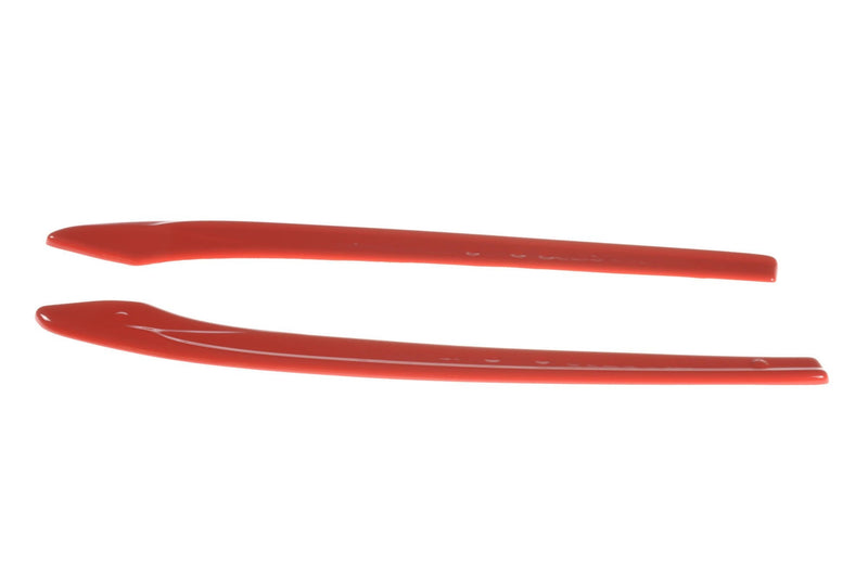 Maxton side splitters til Volkswagen Golf Mk7 R Variant Facelift – blank sort – billede 4 af 5