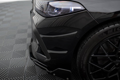 Maxton Front Bumper Wings (Canards) BMW M8 Gran Coupe F93
