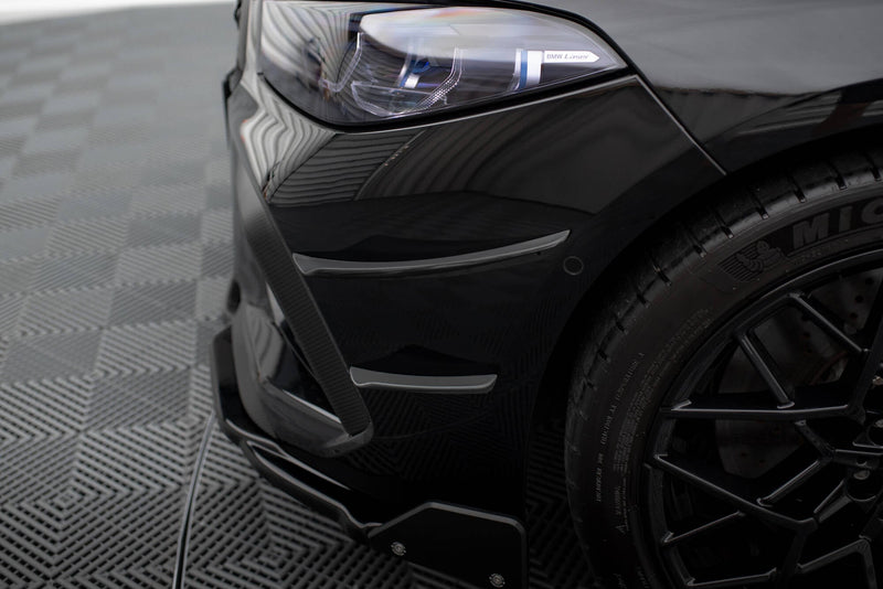 Maxton Front Bumper Wings (Canards) BMW M8 Gran Coupe F93