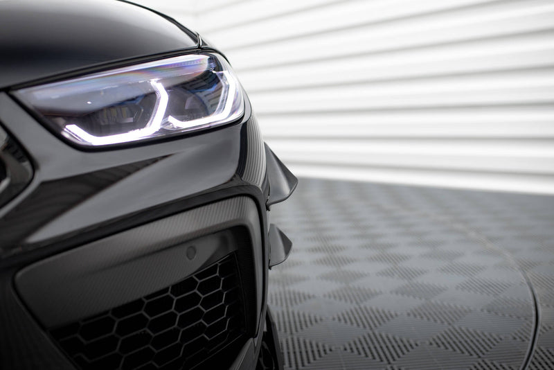 Maxton Front Bumper Wings (Canards) BMW M8 Gran Coupe F93