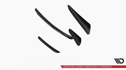 Maxton Front Bumper Wings (Canards) BMW M8 Gran Coupe F93