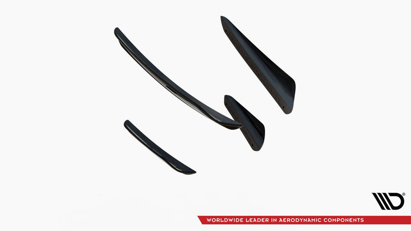 Maxton Front Bumper Wings (Canards) BMW M8 Gran Coupe F93